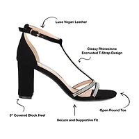 Journee Collection Womens Denali Heeled Sandals