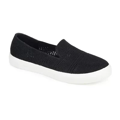 Journee Collection Jc Meika Womens Round Slip-On Shoe