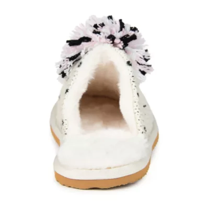Journee Collection Stardust Womens Slip-On Slippers