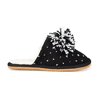 Journee Collection Stardust Womens Slip-On Slippers
