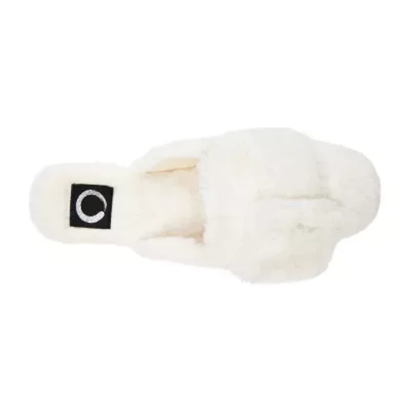 Journee Collection Eara Womens Slip-On Slippers