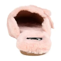 Journee Collection Eara Womens Slip-On Slippers