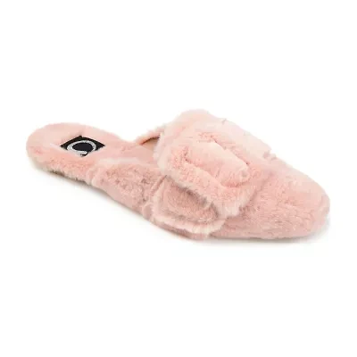 Journee Collection Eara Womens Slip-On Slippers
