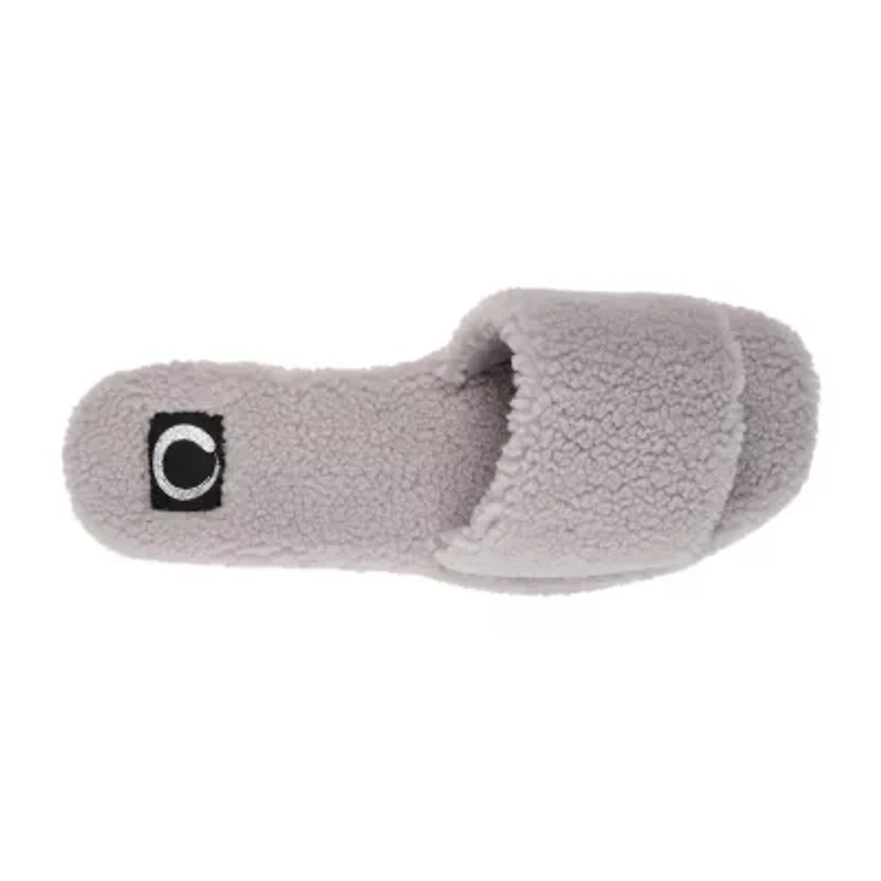 Journee Collection Sunlight Womens Slip-On Slippers