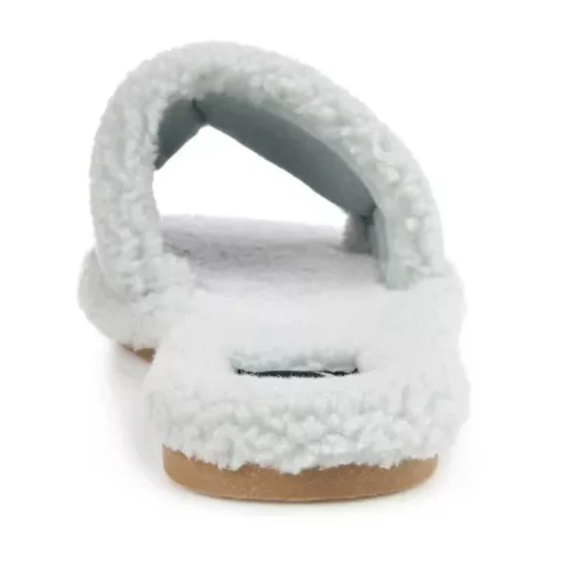 Journee Collection Sunlight Womens Slip-On Slippers