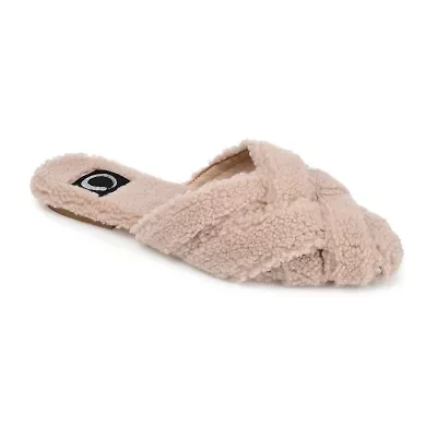 Journee Collection Sereena Womens Round Slip-On Shoe