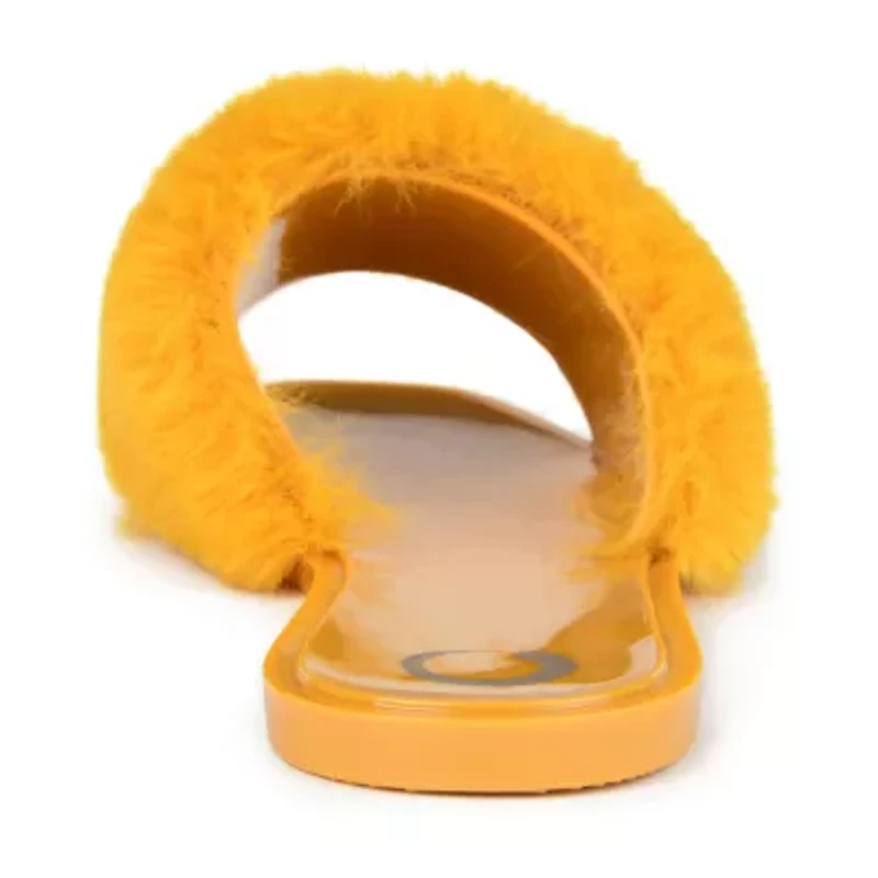 Journee Collection Dusk Womens Round Slip-On Shoe