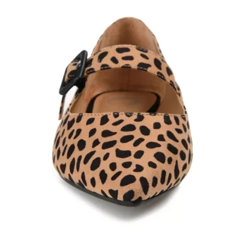 Journee Collection Karissa Womens Round Closed Toe Ballet Flats