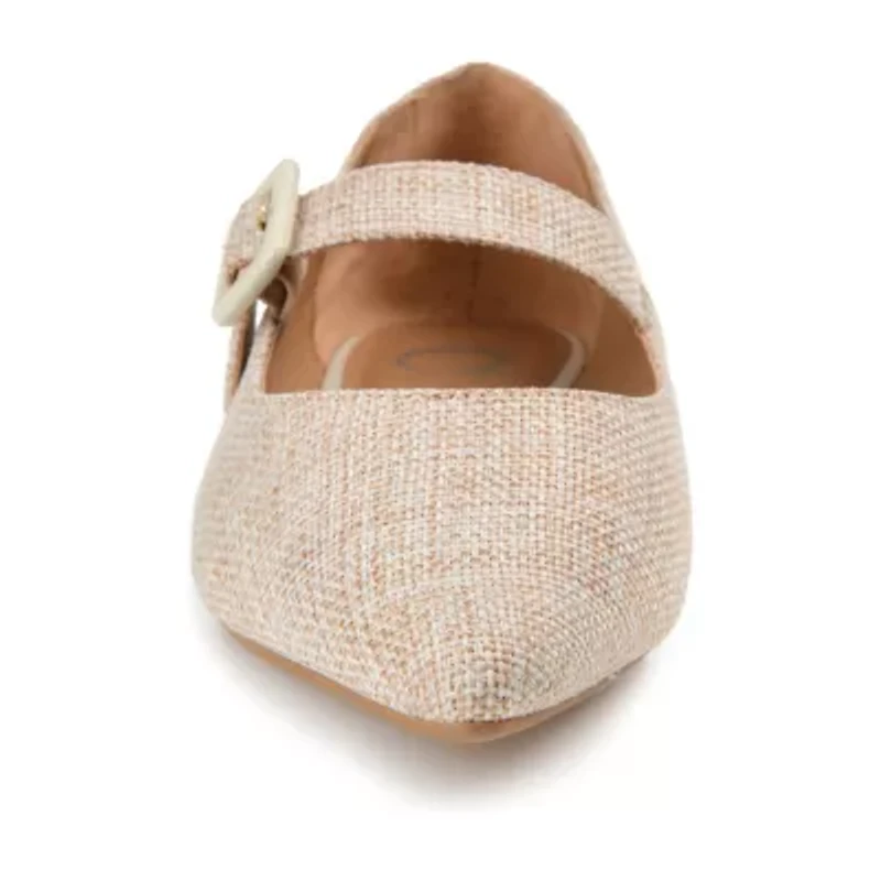 Journee Collection Karissa Womens Round Closed Toe Ballet Flats