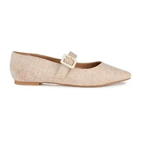 Journee Collection Karissa Womens Round Closed Toe Ballet Flats