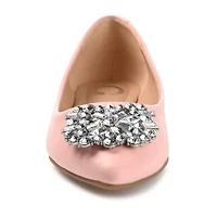 Journee Collection Renzo Womens Pointed Ballet Flats