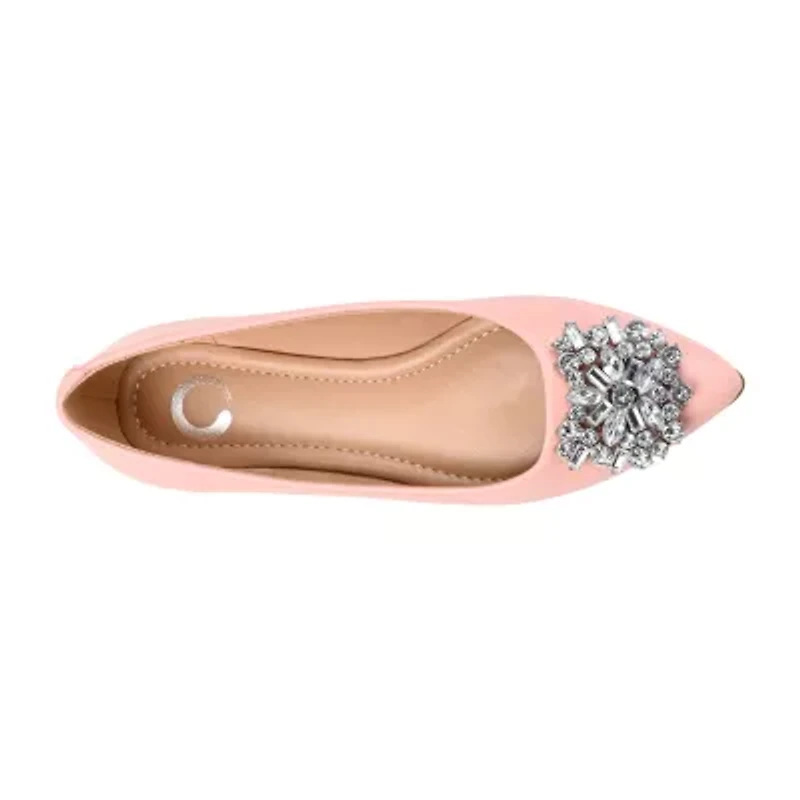 Journee Collection Renzo Womens Pointed Ballet Flats