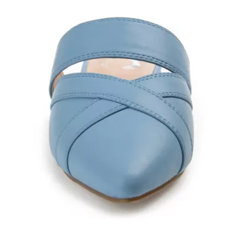 Journee Collection Stasi Womens Pointed Mules