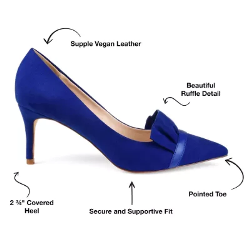 Journee Collection Womens Marek Heeled Pump
