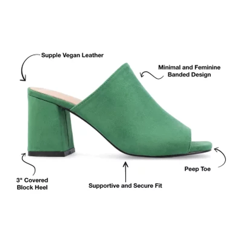 Journee Collection Womens Adelaide Heeled Sandals