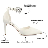 Journee Collection Loxley Womens Pointed Stiletto Heel Pumps