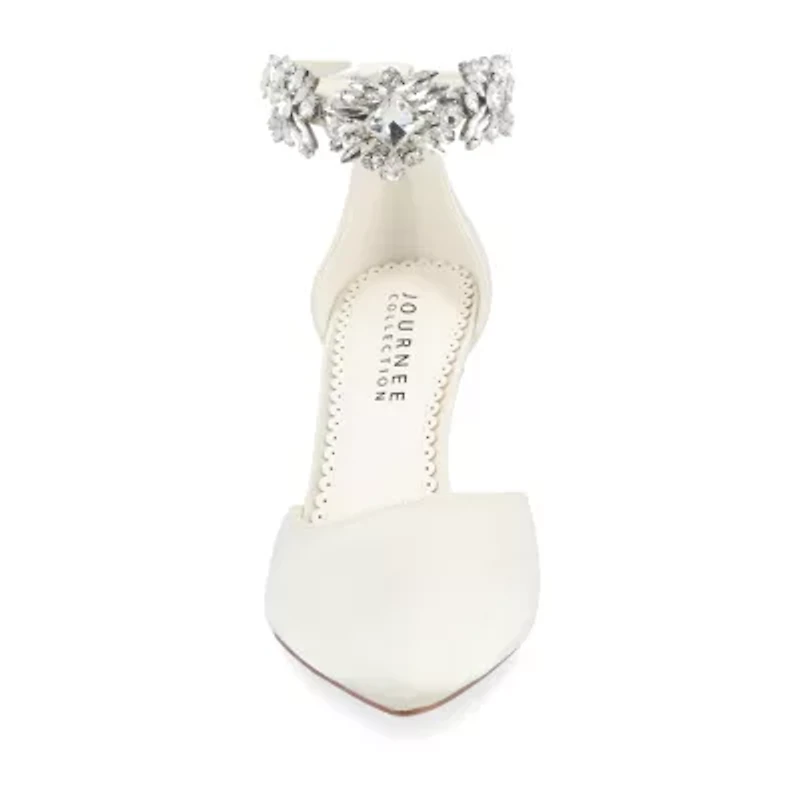 Journee Collection Loxley Womens Pointed Stiletto Heel Pumps