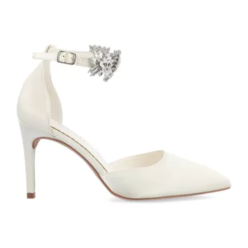 Journee Collection Loxley Womens Pointed Stiletto Heel Pumps