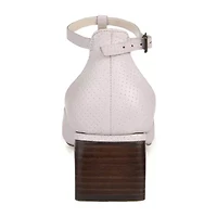 Journee Signature Cameela Womens Pointed Closed Toe Stacked Heel Pumps