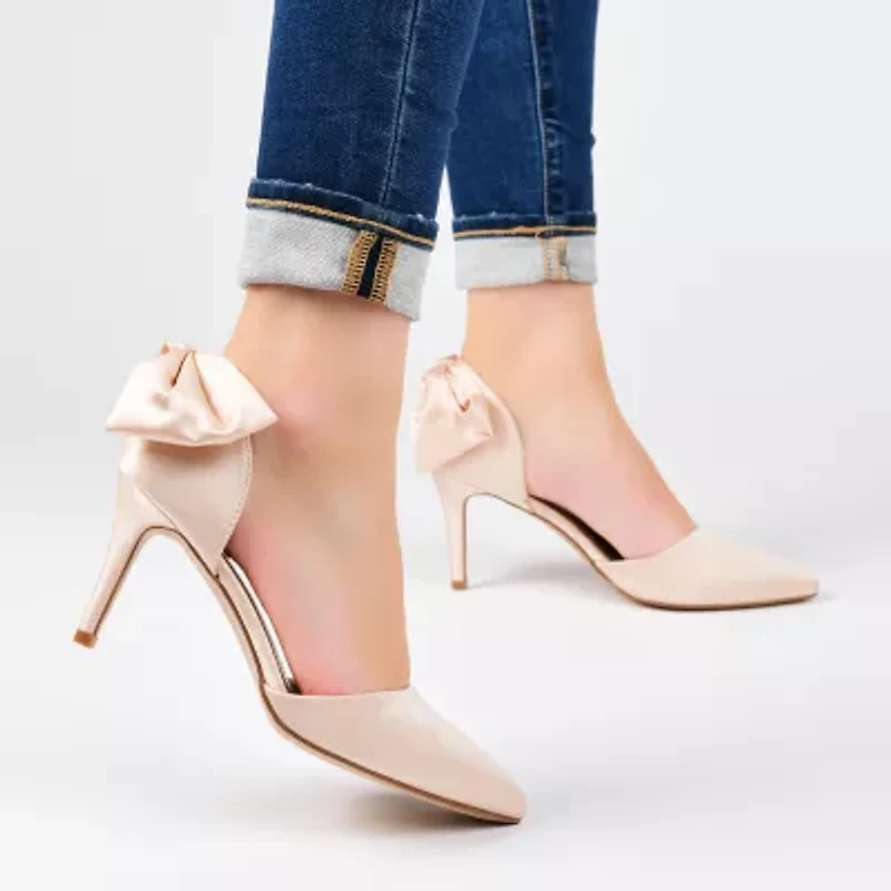 Journee Collection Tanzi Womens Pointed Closed Toe Stiletto Heel Pumps