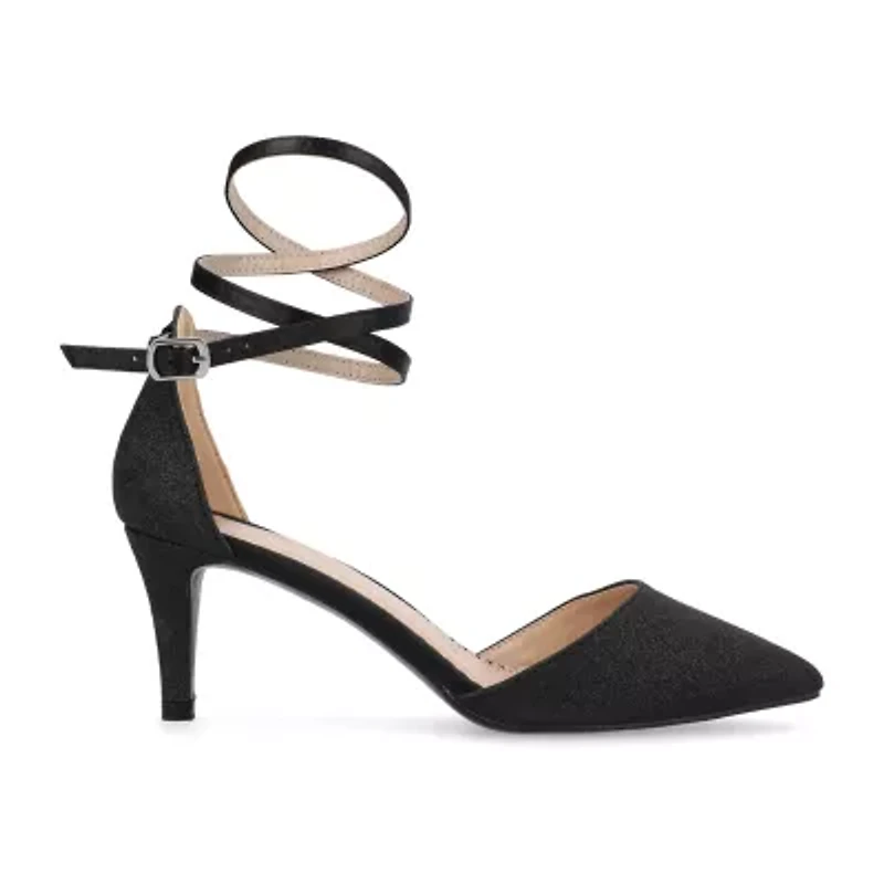 Journee Collection Luela Womens Pointed Closed Toe Stiletto Heel Pumps