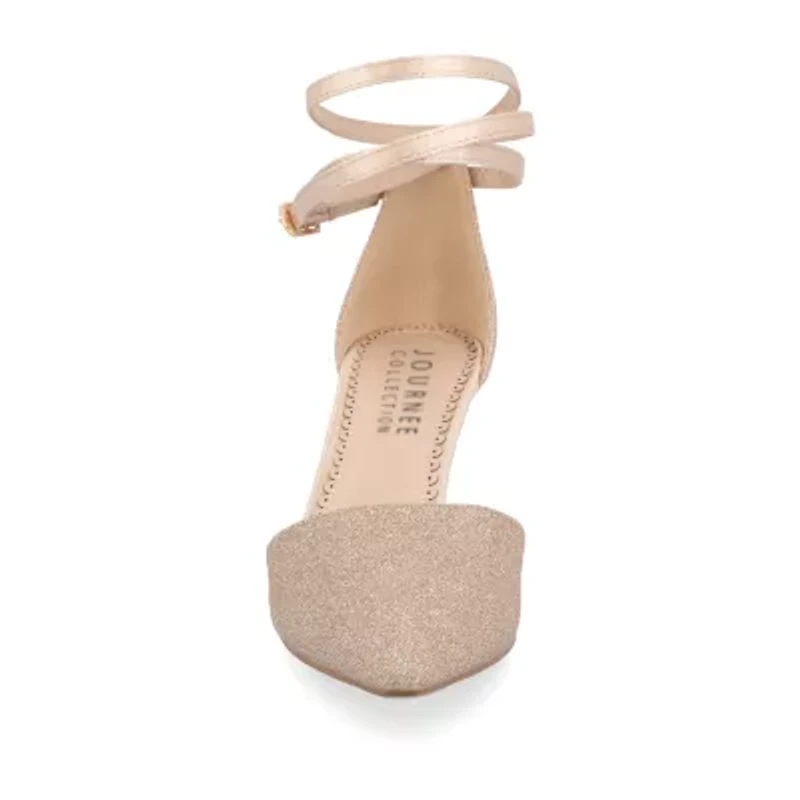 Journee Collection Luela Womens Pointed Closed Toe Stiletto Heel Pumps