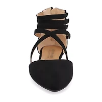 Journee Collection Marlee Womens Round Ballet Flats