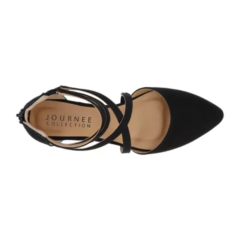 Journee Collection Marlee Womens Round Ballet Flats