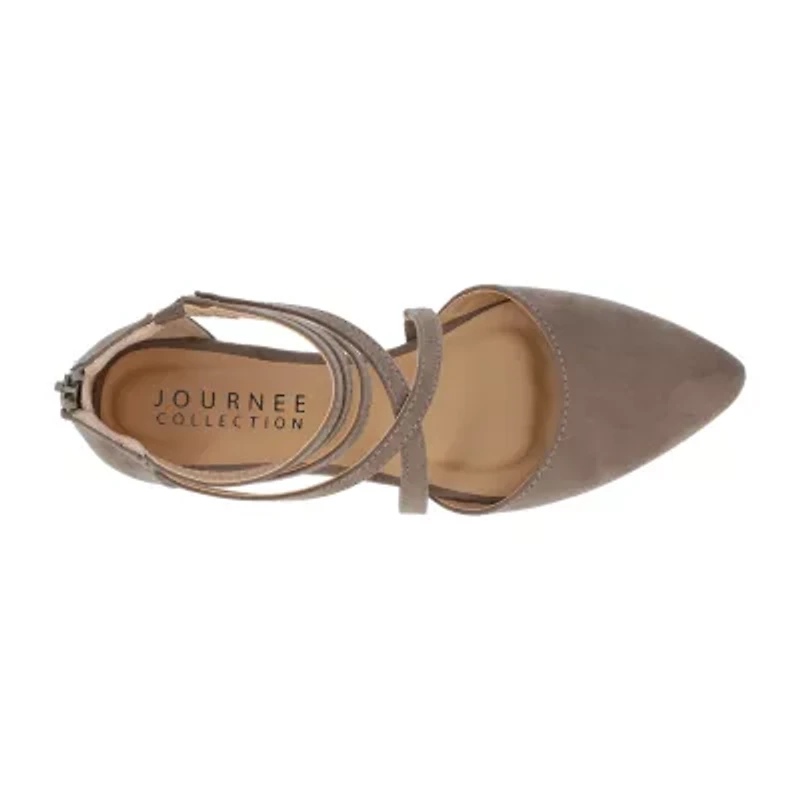 Journee Collection Marlee Womens Round Ballet Flats