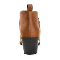 Journee Collection Womens Lola Stacked Heel Booties