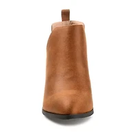 Journee Collection Womens Lola Stacked Heel Booties