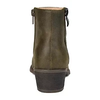 Journee Collection Womens Jayda Stacked Heel Booties