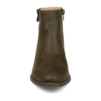 Journee Collection Womens Jayda Stacked Heel Booties