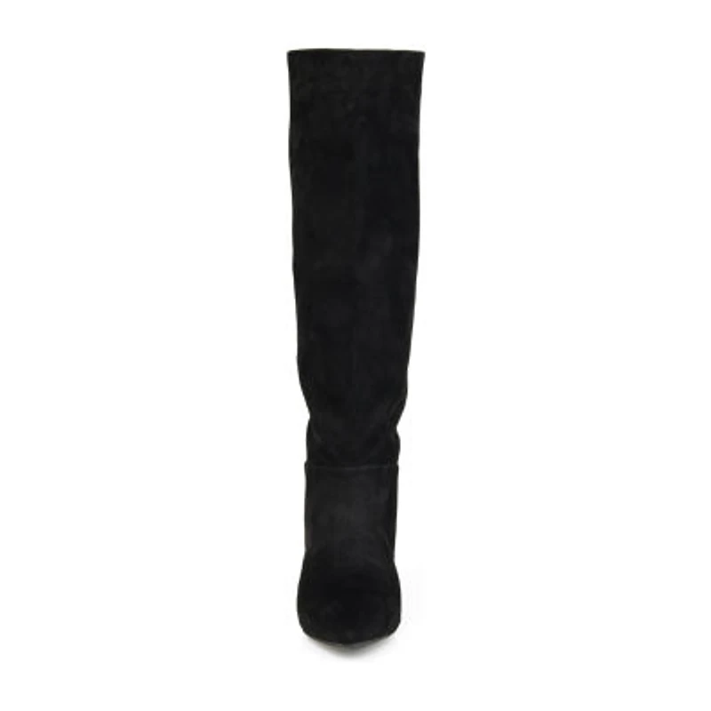 Journee Collection Womens Vellia Kitten Heel Over the Knee Boots
