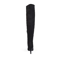 Journee Collection Womens Trill Stiletto Heel Over the Knee Boots