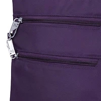 Travelon Anti-Theft Classic Slim Double Zip Crossbody Bag