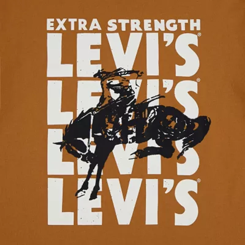 Levi's Big Kid Boys Crew Neck Short Sleeve Regular Fit Graphic T-Shirt