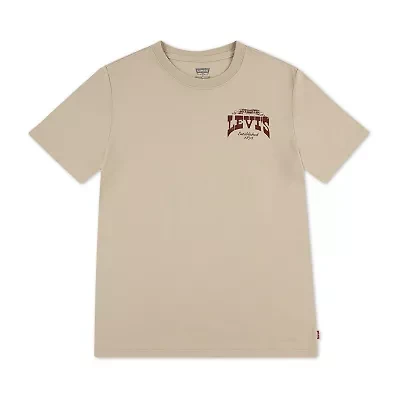 Levi's Big Kid Boys Crew Neck Short Sleeve Regular Fit Graphic T-Shirt