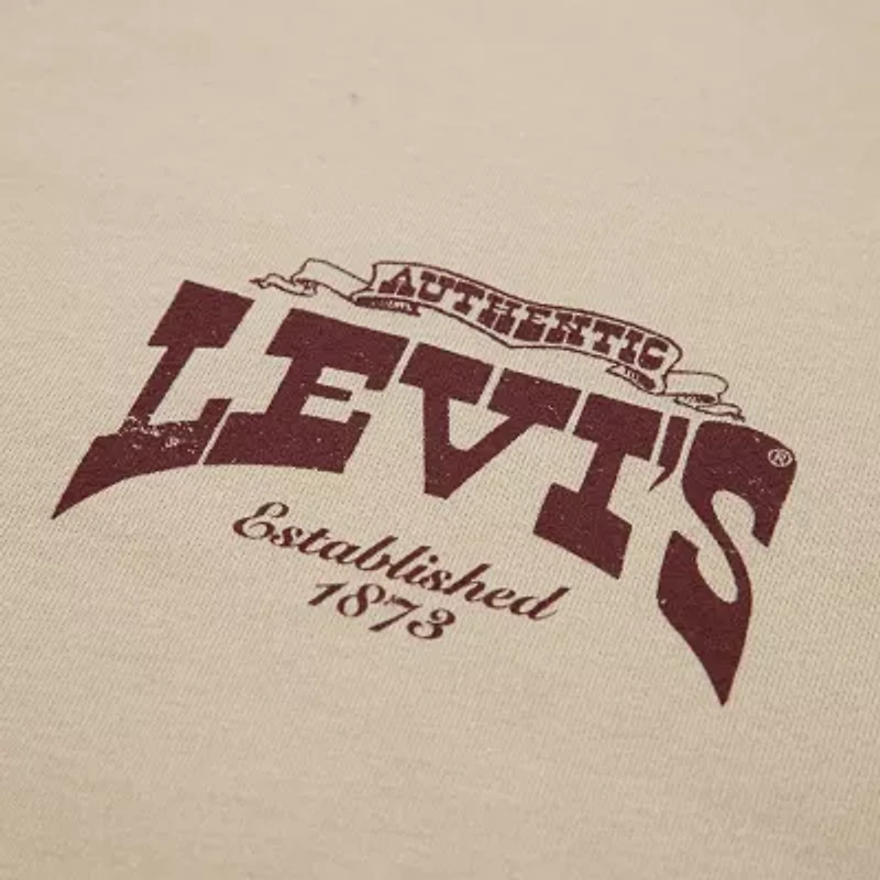 Levi's Big Kid Boys Crew Neck Short Sleeve Regular Fit Graphic T-Shirt