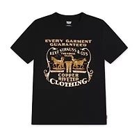Levi's Big Kid Boys Crew Neck Short Sleeve Regular Fit Graphic T-Shirt