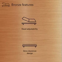 BeautySleep Dream Weaver 12.25" Medium Euro Top - Mattress + Adjustable Base