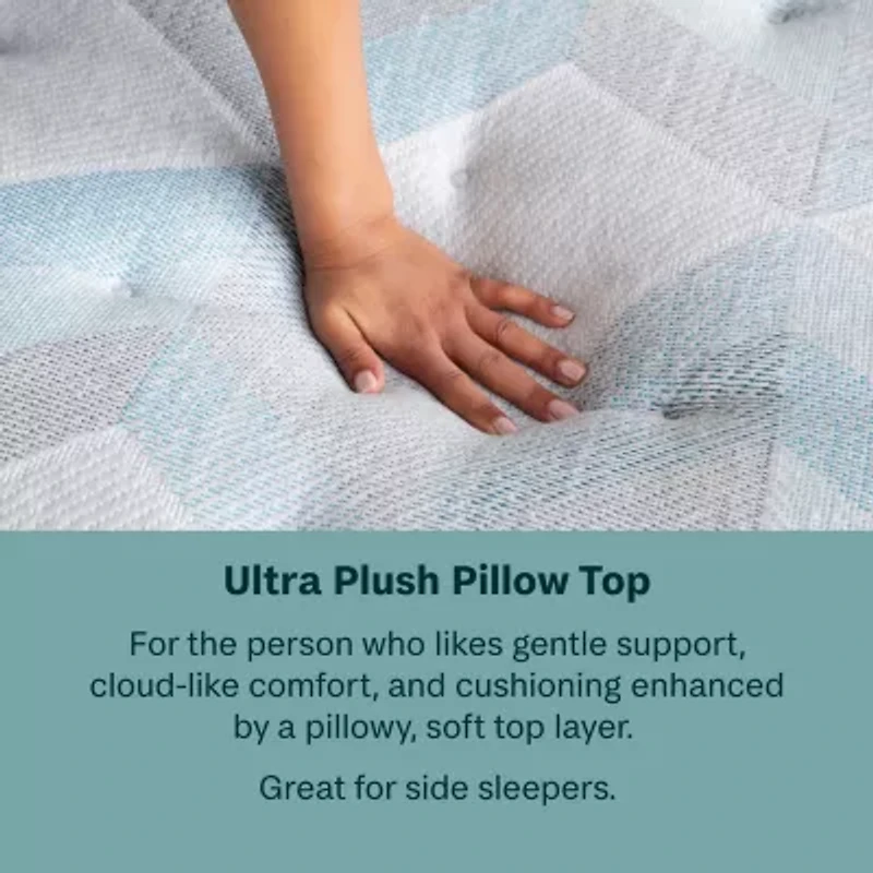 BeautySleep Dream Weaver 14.25" Ultra Plush Pillow Top - Mattress + Adjustable Base