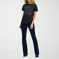 Wrangler Womens Crew Neck Short Sleeve T-Shirt
