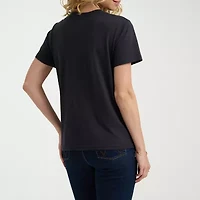 Wrangler Womens Crew Neck Short Sleeve T-Shirt