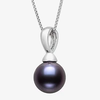 Womens Cultured Freshwater Pearl Sterling Silver Ball 18 Inch Pendant Necklace