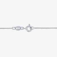 Butterfly (Gh / Si2 I1) Womens 1/10 CT. T.W. Lab Grown White Diamond Sterling Silver Butterfly 18 Inch Pendant Necklace