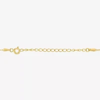 Mama (G-H / Si2-I1) Womens 1/10 CT. T.W. Lab Grown White Diamond 14K Gold Over Silver 16 Inch Pendant Necklace