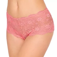 Ilusion Womens Average + Full Figure 1 Pair Boyshort Panty 78097