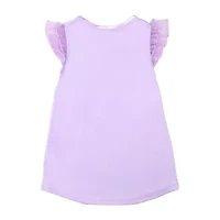 Toddler Girls Bluey Crew Neck Short Sleeve Nightgown