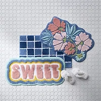 Home Expressions Dazed Floral 20"X32" Bath Rug